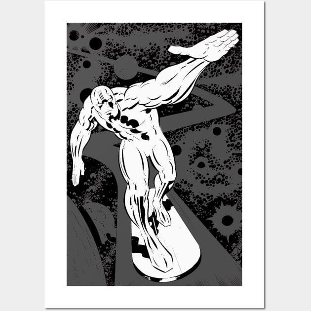 Silver Surfer Wall Art by Pop Fan Shop